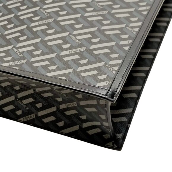 459384BH (X6) Versace Crossbody Bag Black PVC - Picture 5 of 9